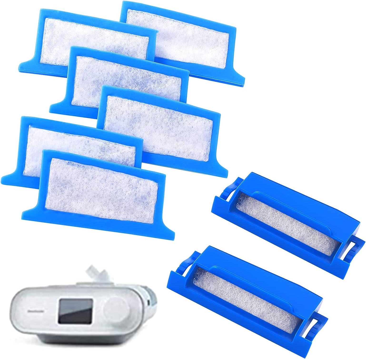 CPAP Filter for PR DreamStation Filter Kit, Replacemnet Filters Includes 2 Pollen Filters and 6 Disposable Ultra-Fine Filters (2 Pollen 6 Ultra-Fine)