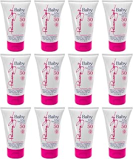 Panama Jack Baby Sunscreen Lotion - SPF 50, Broad Spectrum UVA/UVB Protection, Hypoallergenic, PABA, Paraben, Gluten & Cruelty Free, 3 FL OZ (Pack of 12)