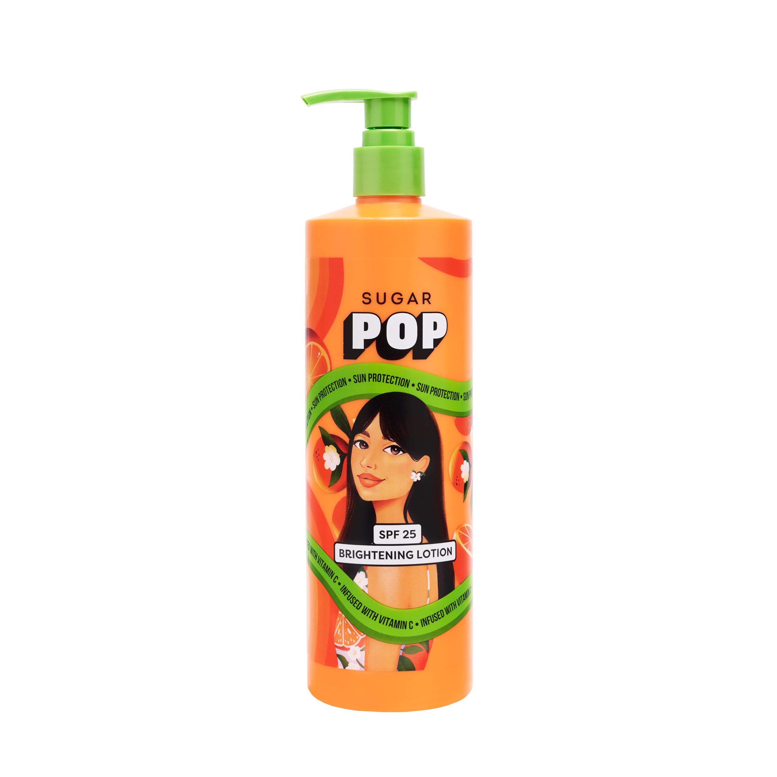 SUGAR POP SPF 25 Brightening Lotion | Non Sticky & Non Greasy | For all skin types - 400ml