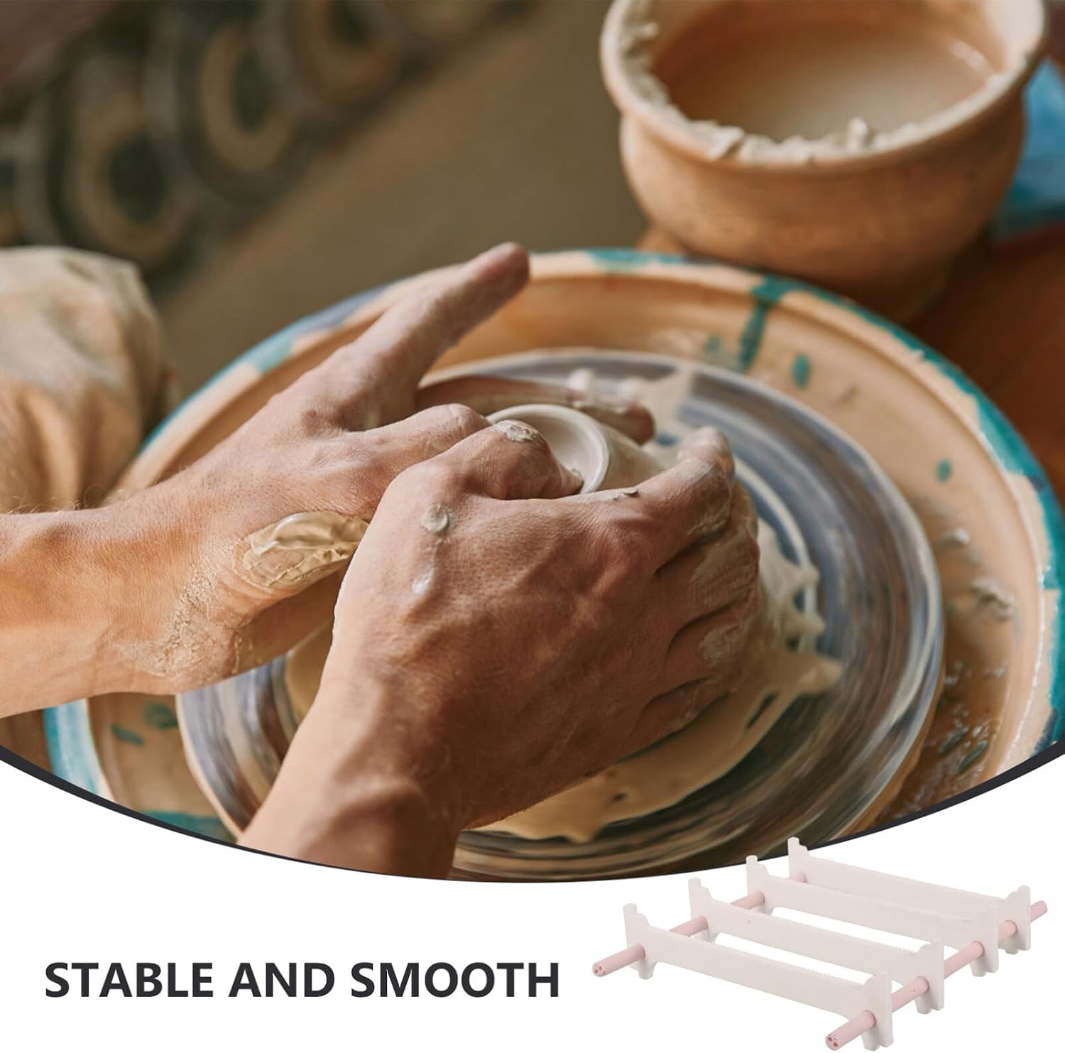 LALAFINA Placing Burning Stands Ceramic Firing Tool Pottery Accessory Kiln Stilts for Jewelry