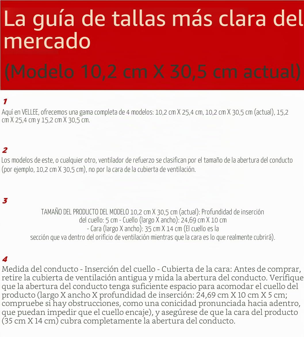VELLEE Ventilador silencioso de 4 x 12 pulgadas, ventilador de ventilación de CA con control remoto y control de termostato, blanco, VL-412-W