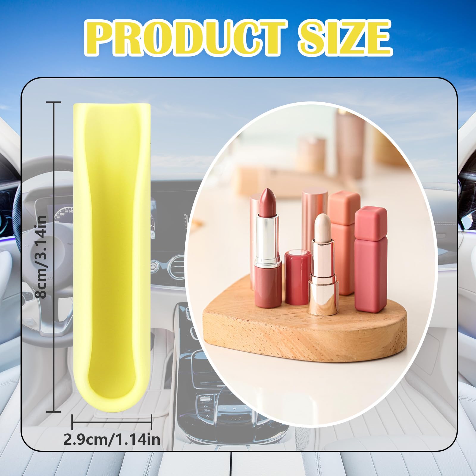 PIAOLGYI Lippenbalsam-Halter – Passt Für Burt’s Bees, ChapStick & 4,3 G Zylindrische Balsame (nur Halter)