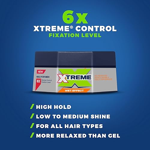 Miniatura 4 de Xtreme Seduction - Cera para peinar el cabello con efecto húmedo para hombres, 2.11 onzas (paquete de 8)