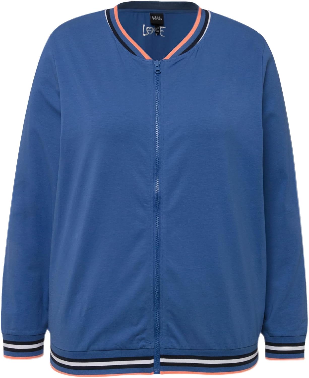 Ulla Popken Womenswear Plus Size Curvy Loungewear Jacket 831874