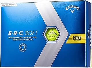 キャロウェイ(Callaway) ゴルフボール ERC SOFT 23 TRPL TRK 1ダース(12個入り) 3ピース構造