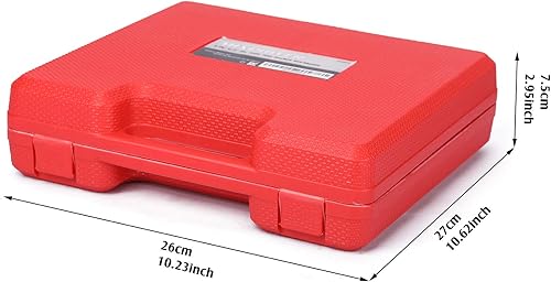 Miniatura 14 de MIXPOWER Juego de llaves de impacto profundo de 4 piezas, 1/2 pulgada, 12 puntos, métrico, CR-MO, 30,32,34,36 in, juego de llaves de impacto