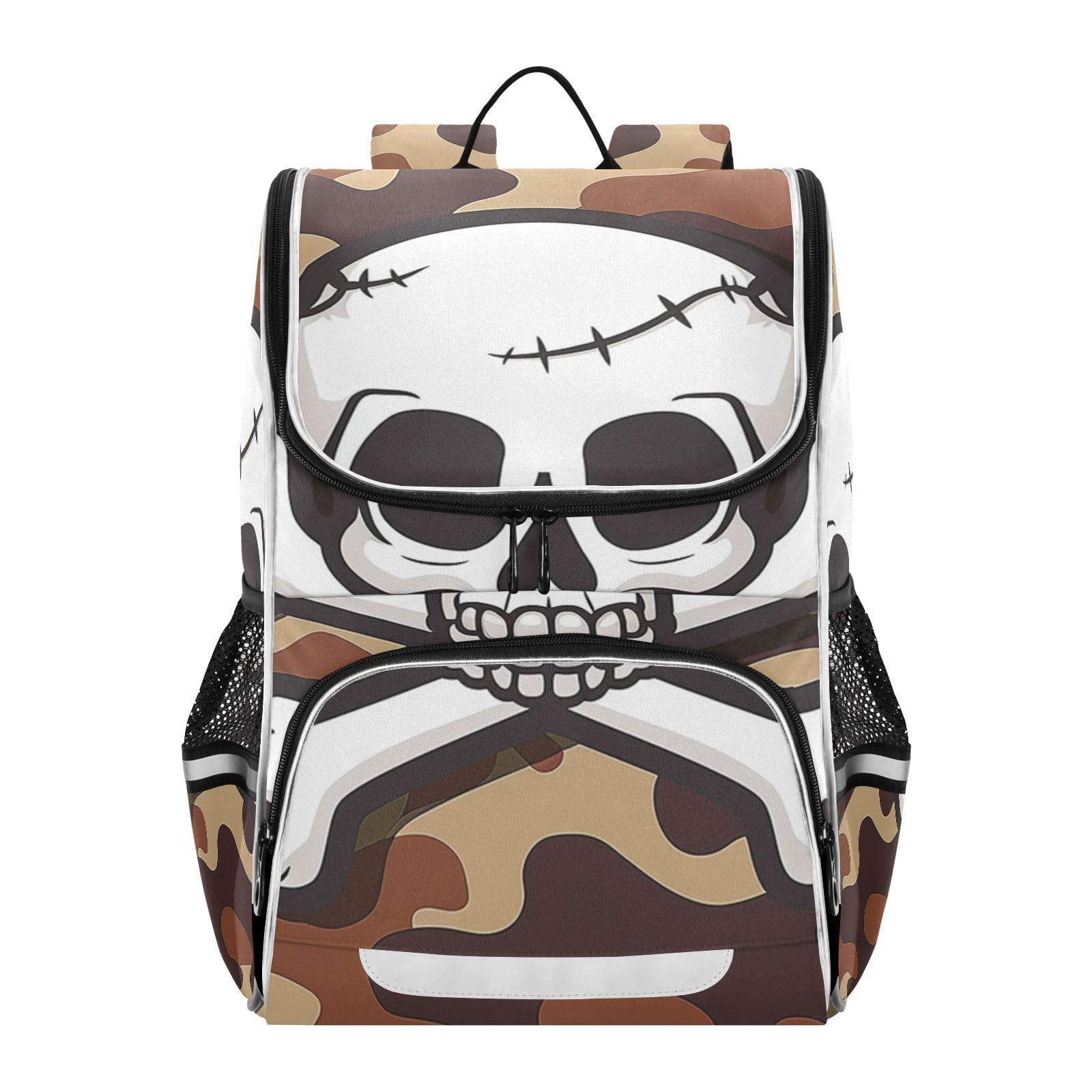 Mochilas bolso escolar con bandas reflectantes de seguridad 8