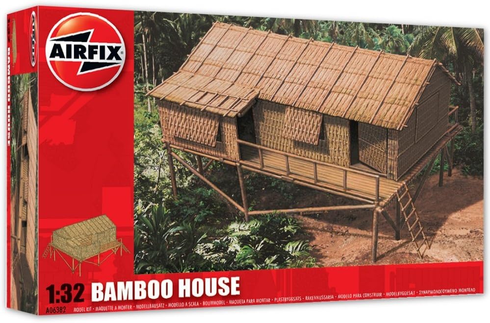 1:32 Scale Bamboo House Modelkit