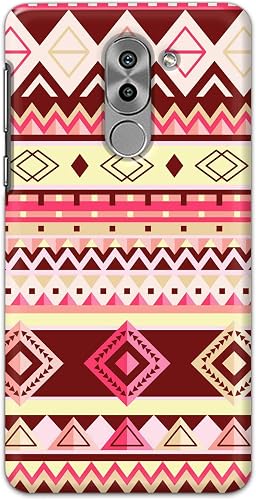 Tribal Seamless Pink Ethnic Ornament Pattern Designer Case for Huawei Honor 6X Back Cover