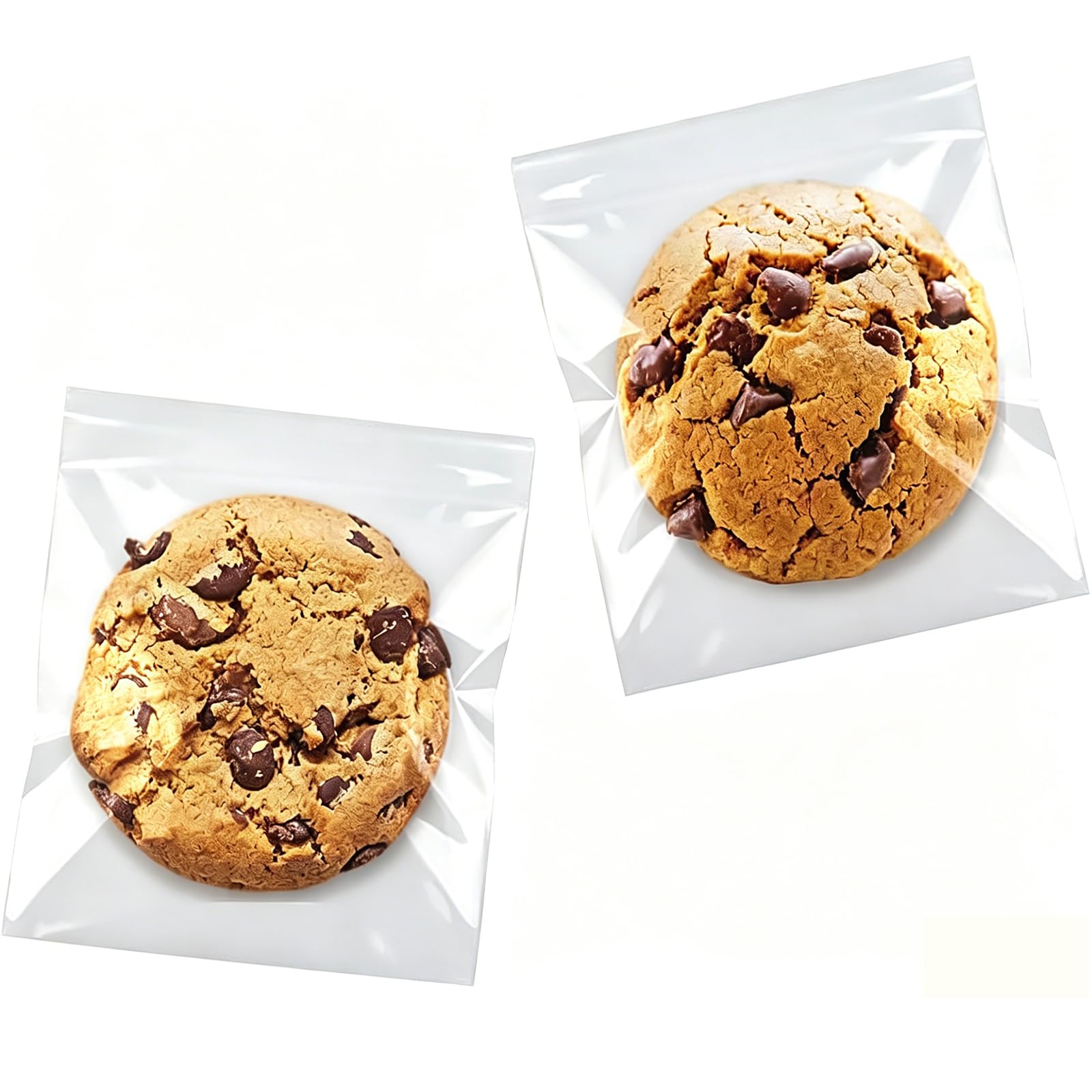 Cookie Bags, Cellophane Bags 5x6 Clear Treat Bags, 200pcs Individual Cookie Bags for Packaging Clear Gift Bags for Gift Giving Cello Bags Self Adhesive for Party Favors Bakery Dessert Cookies Wrappers-image-39