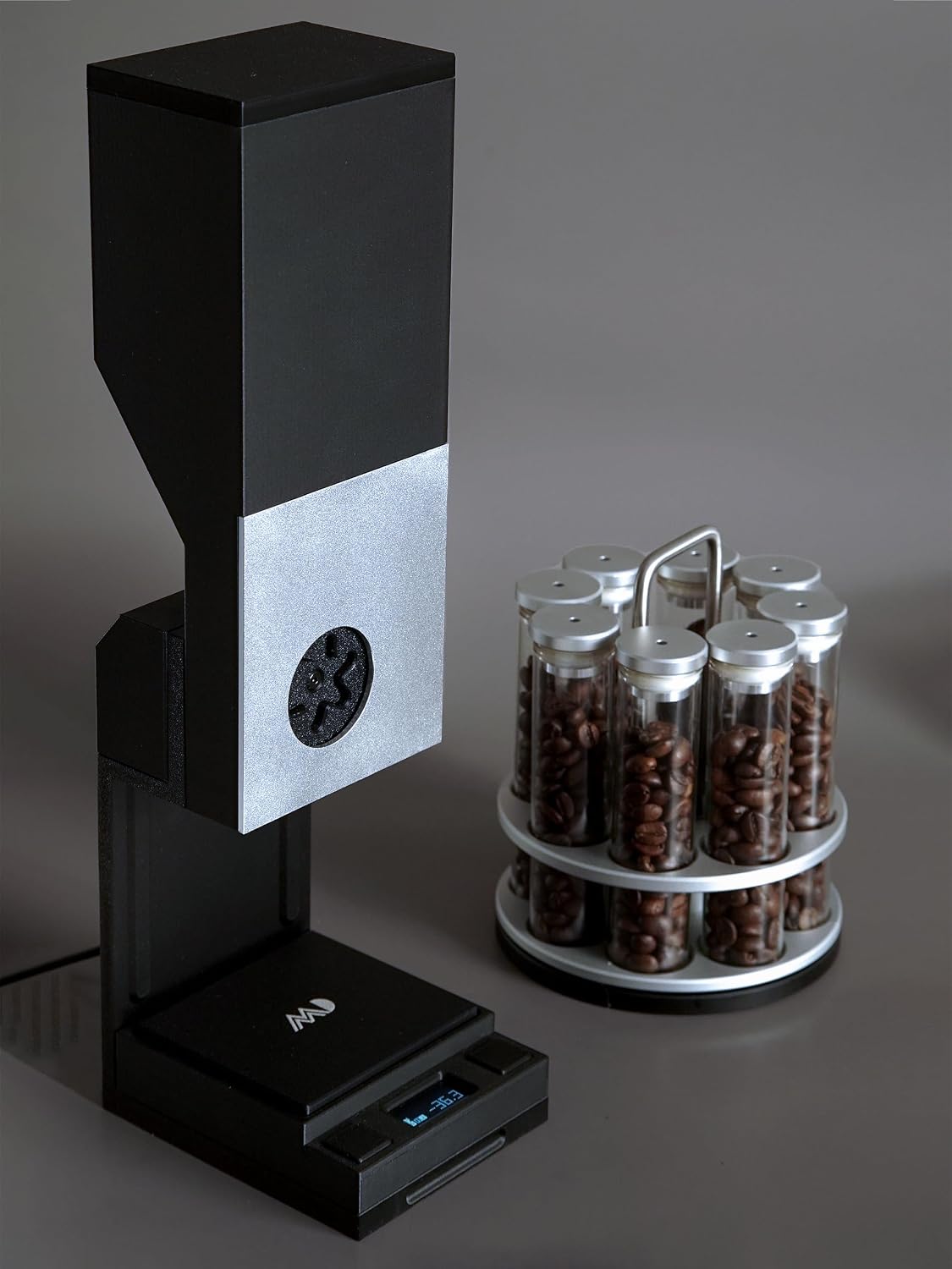 MADBALL coffee bean counter, MD-1 coffee bean dispenser, coffee bean pre-dosing machine, single dose dispenser