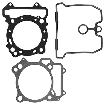 Caltric Cylinder Head and Base Gasket Compatible with Suzuki LTZ400 LT-Z400 Quadsport 2003-2014