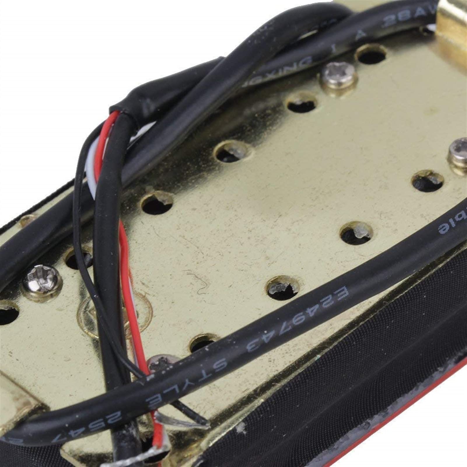 1 Zestaw Czerwony Wysokowydajny Magnes Ceramiczny Magnes Elektryczny Szyi I Odbiór Mostu Przetworniki