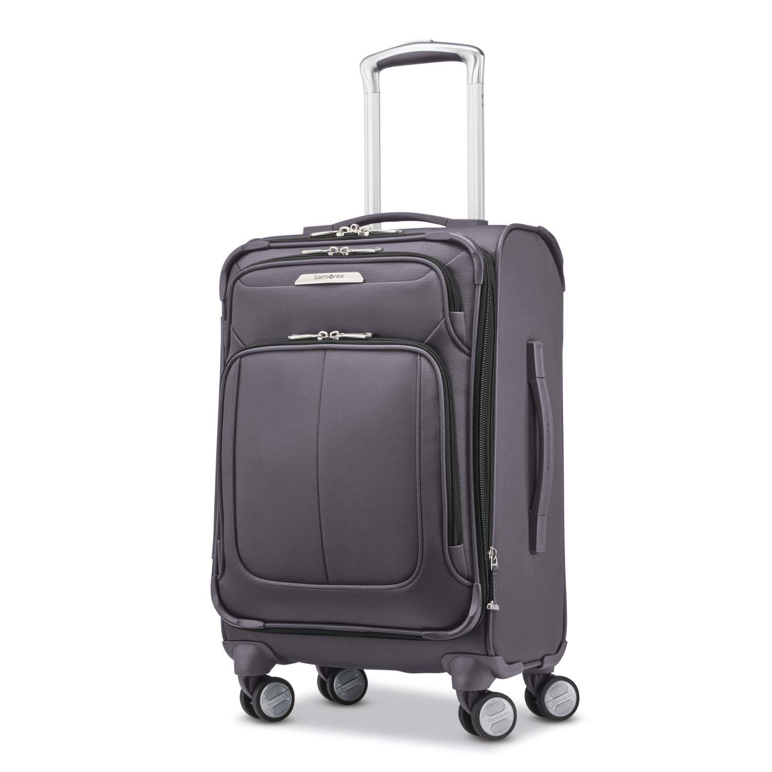 Samsonite Samsonite SoLyte DLX Carry-On Expandable Spinner, Mineral Grey, Carry-On, Solyte Dlx Softside Expandable Luggage With Spinner Wheels