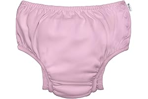 i play 3t reusable absorbent washable baby swim diapers light pink
