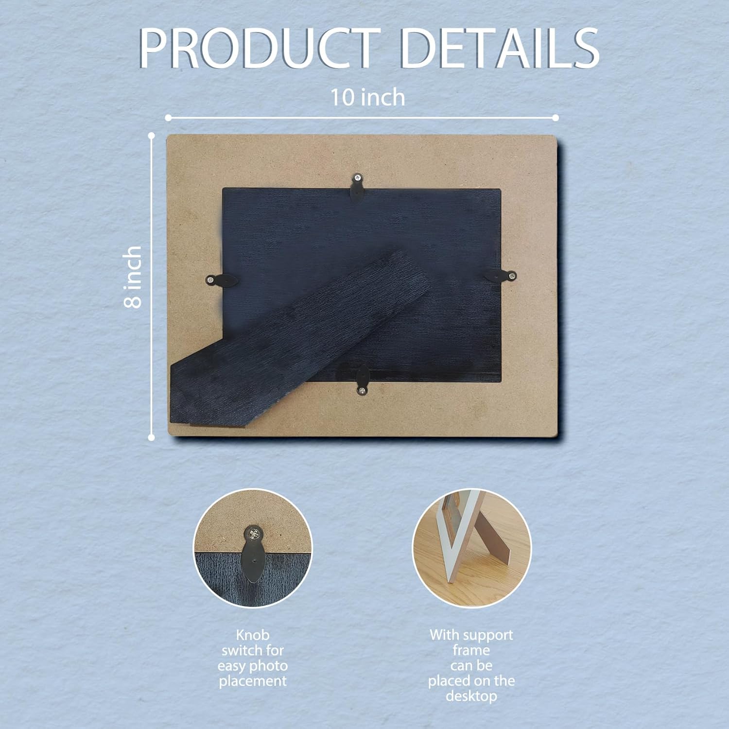 Wedding Engagement Engaged Picture Frame 8x10, Engagement Picture Frame, Mr and Mrs Our Wedding Day Photo Frames for Couples, Gifts for Newly Engaged Couple, Wedding Couples Photo Frame 5X7 - Image 6