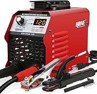 HONE UZ120 120A 110V Stick Welder - Portable IGBT Inverter ARC Welder with Hot Start, Arc Force, Anti-Stick, LCD Display for 1/16-1/8" Rods