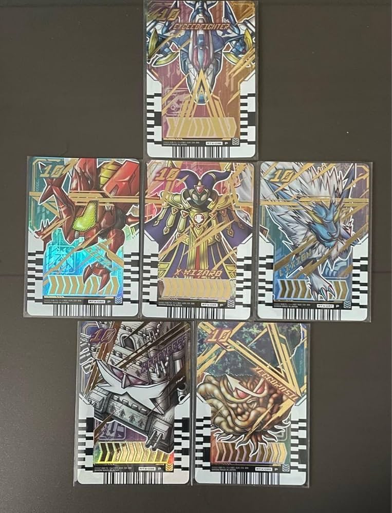 ライドケミートレカ　通常ケミーパラレルセット ライドケミートレカ PHASE01 − 商品情報｜ライドケミートレカ