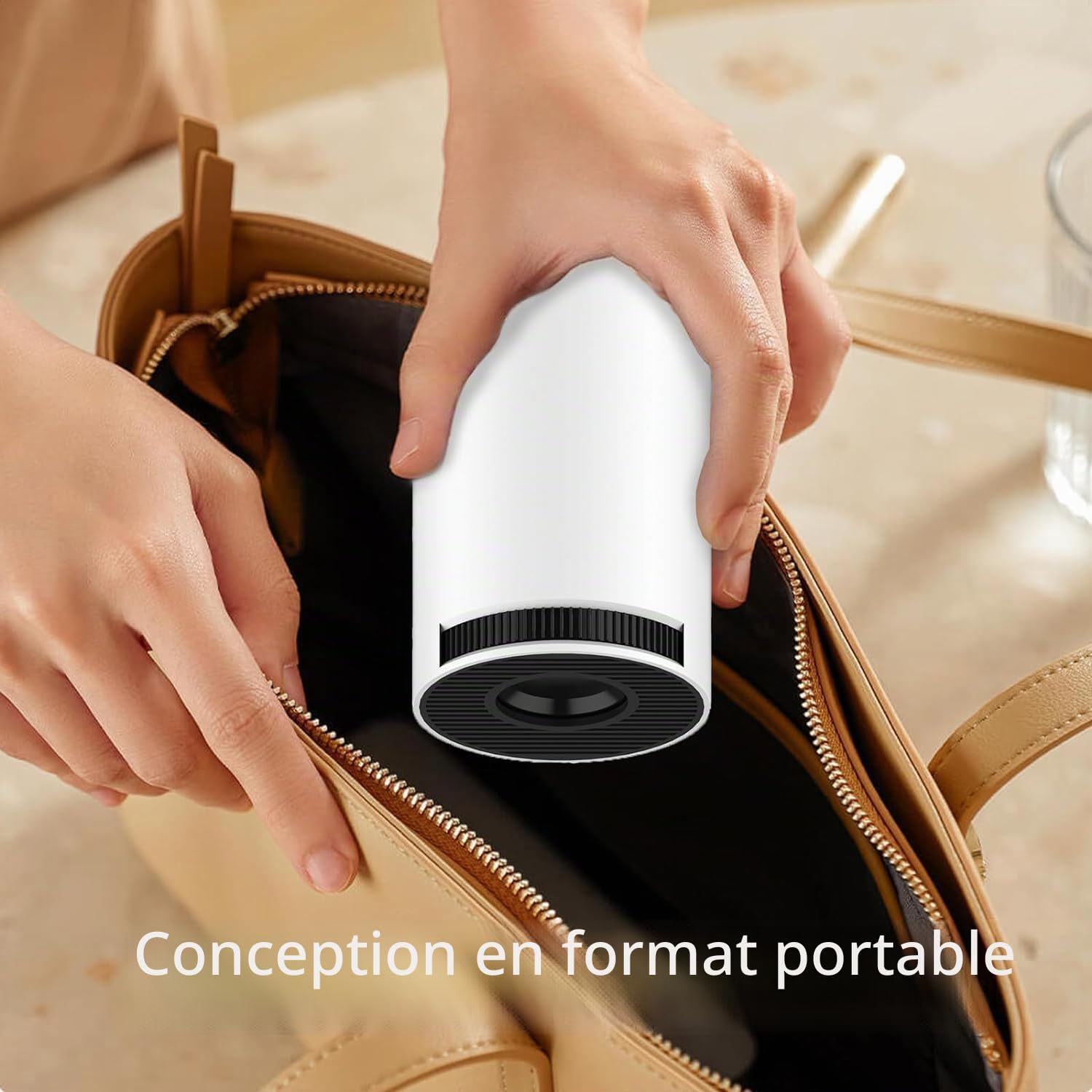 LQWELL Mini projecteur HY300 Pro, Compatible 4K 1080P, avec Android 11, Wi-FI 6, Bluetooth 5.0, Compatible Airplay et Miracast, pour Android/iPhone/PC/Mac/Switch