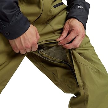Amazon.com : Burton Men's Standard Reserve Bib Pant, Green, Small
