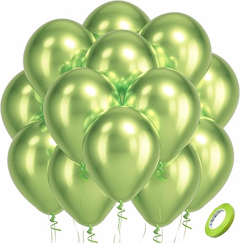 Miniatura 107 de Bezente Globos amarillos de látex para fiestas, paquete de 100 globos redondos de 12 pulgadas de color amarillo helio para decoraciones de fiesta