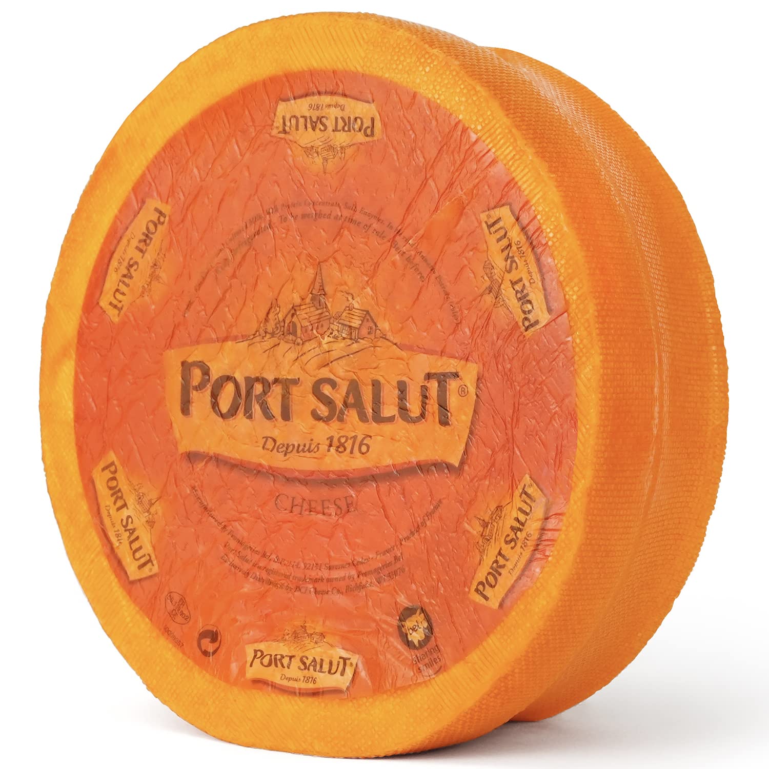 Port Salut Cow Milk Semi-Soft Cheese Cut Cheese Wedge - 1 lb / 454 g (Not The Whole Wheel) - GUARANTEED OVERNIGHT
