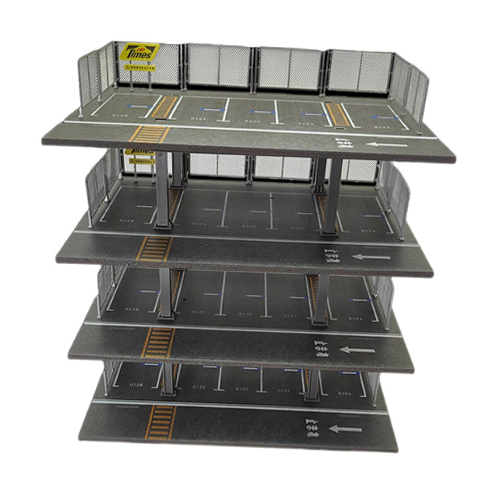 Modellino in 1/64 in Metallo Pressofuso, Garage, Diorama, Esposizione, Ideale per Regali, Personaggi E Modelli da Collezione, Giapponese 4 Strati