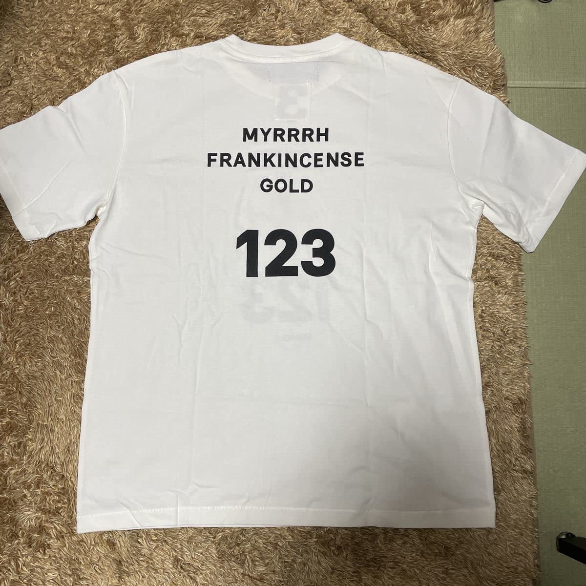 Amazon.co.jp: RRR 123 Tシャツ サイズXL ホワイト : ファッション