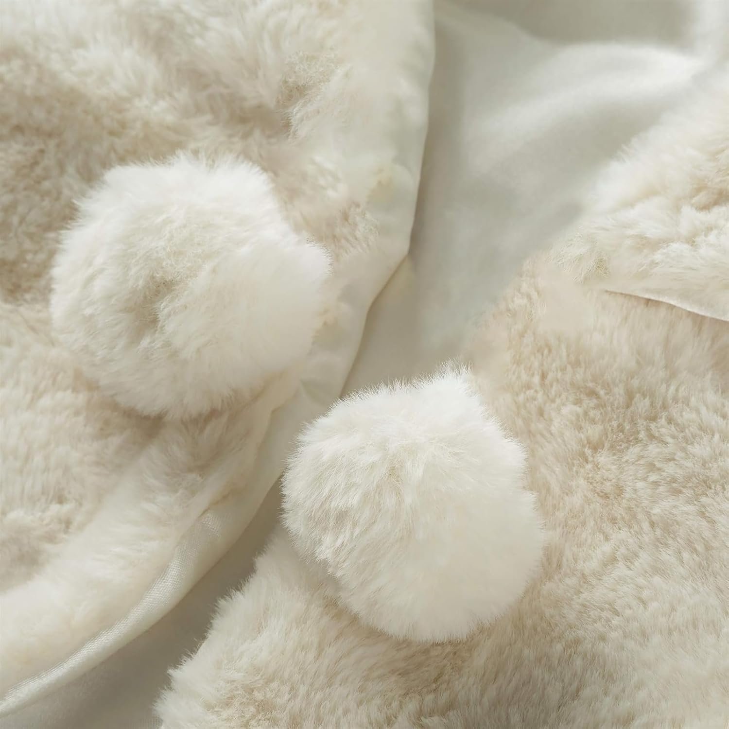 SK Studio Girls Princess Faux Fur Flower Bolero Shrug Party Wedding Dress Up - Image 4