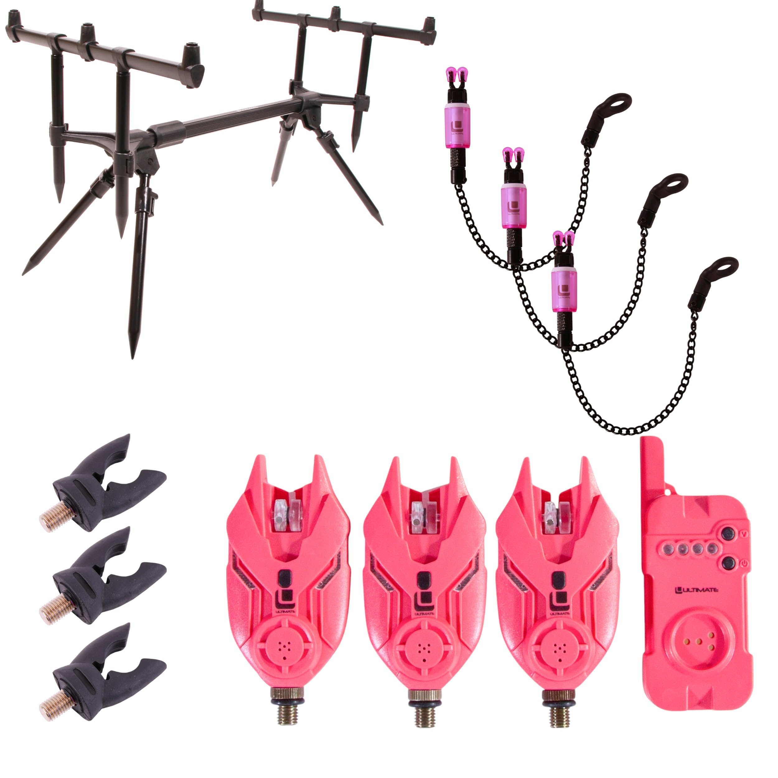 Ultimate Ensemble Dtecteurs De Touches/Rodpod E-Tension Rose - Ensemble  Carpe : Amazon.fr: Sports et Loisirs