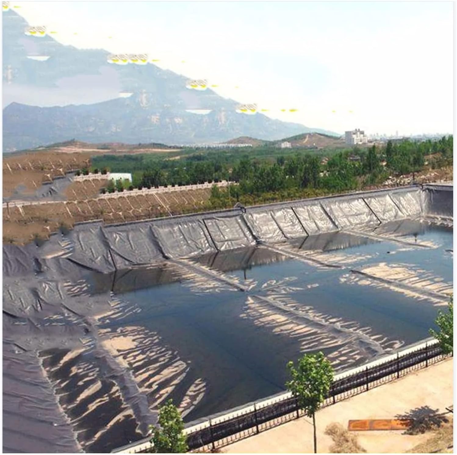 TOYPEX Custom Pond Liner Pond Liners Heavy Duty Small Pond Liners HDPE