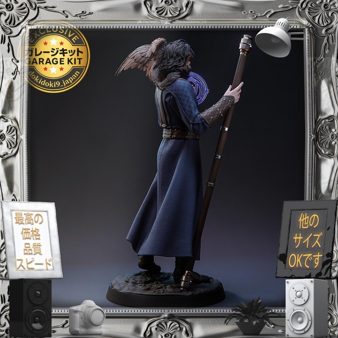 ゲイル バルダーズゲート3 1/8 未塗装未組立 フィギュア ガレージキット ガレージキット 1/8 バルダーズゲート3 ゲイル Hero 未塗装未組立