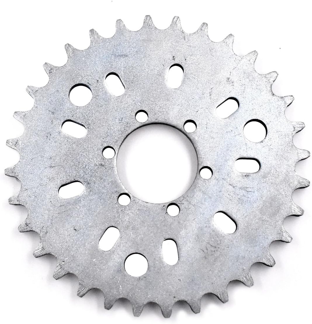 Catena 420 Pignone Da 32 Denti Per Catena 415 - Per Biciclette Motorizzate 49cc, 50cc, 60cc, 80cc A 2 Tempi Pignone Per Kit Motorizzazione - Foto 11