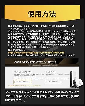 Amazon.co.jp: VETESA 外付けeGPU AMD Navi33 RX 7600M-XT内蔵/8GB