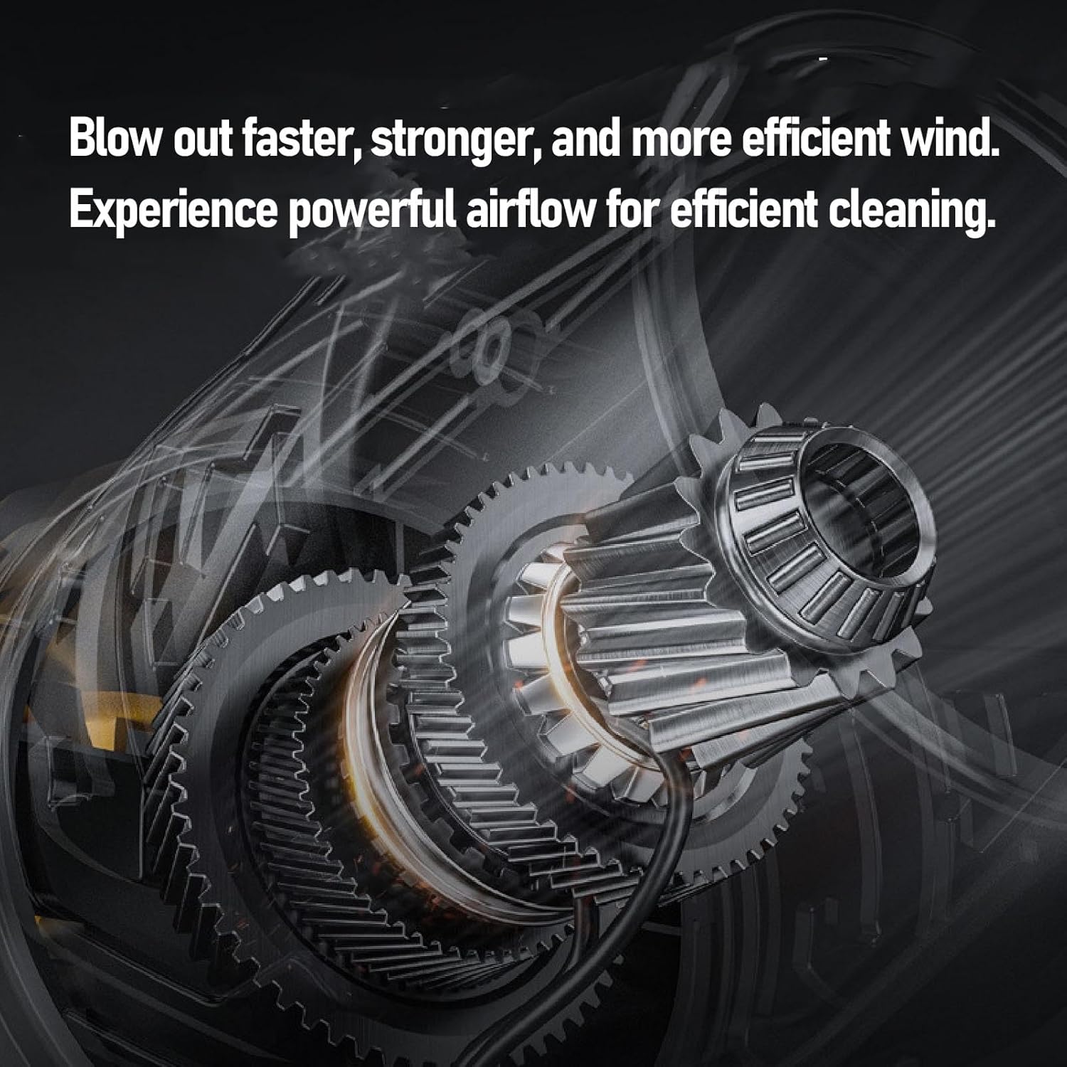 Electric Air Duster, Cordless Handheld Turbo Fan Blower Electric Air Duster Brushless Motor Mini Compressed Air Computer Duster for Cleaning Keyboard Outdoor