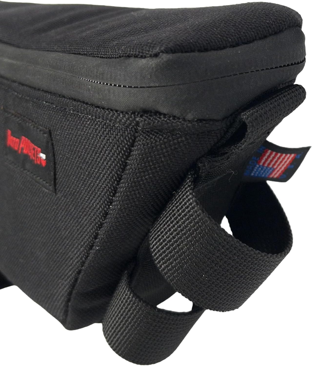 11″ Adventure Handlebar Bag for Motorcycles, Weather-Resistant Bar Bag, Black