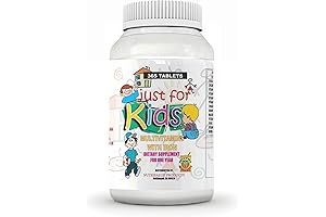Just for Kids: Vitaminas para Niños con Hierro Polivisol