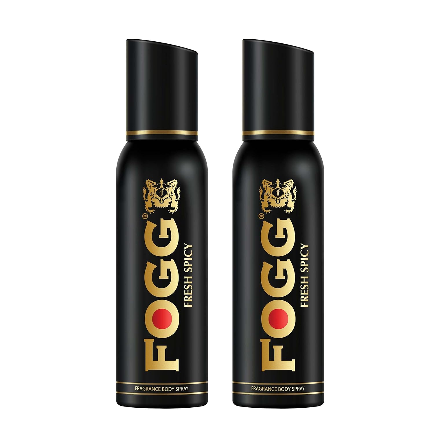 Fogg Fresh Spicy Premium No Gas Deodorant for Men, Long Lasting Perfume Body Spray, 2 x 120ml (Pack Of 2) Fogg Fresh Spicy Premium No Gas Deodorant for Men, Long Lasting Perfume Body Spray, 2 x 120ml (Pack Of 2)