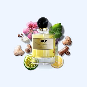 Farje Perfumes Fern & Forest Man | Inspired by Bracken Man | Finest Niche-Quality Ingredients | Extrait de Parfum Long Lasting | Mens Aromatic Fougere 50ml