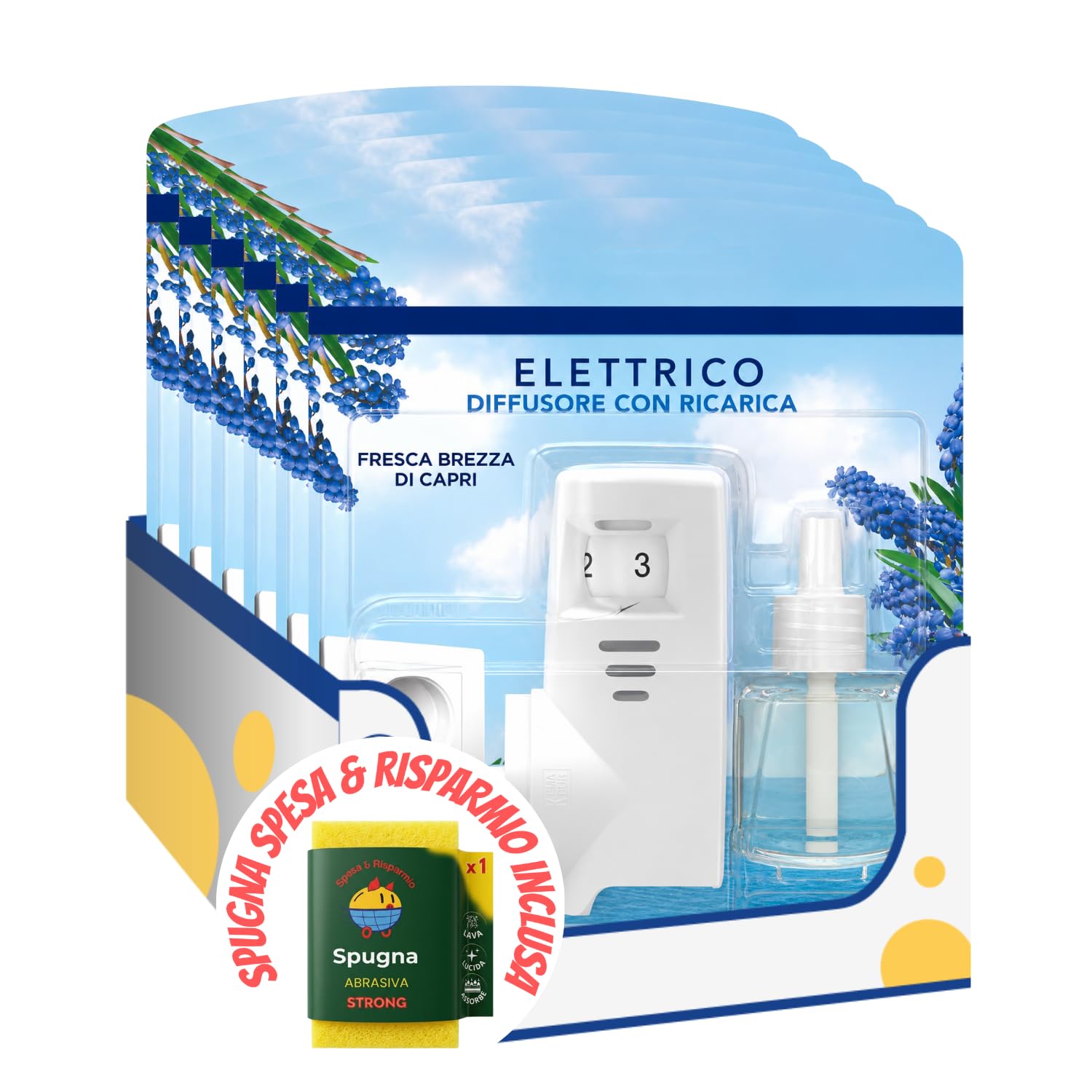 Profumatore Ambiente Elettrico Starter Kit Brezza Marina – 20ml – Variazioni 4/6/8/10 Pezzi (6)