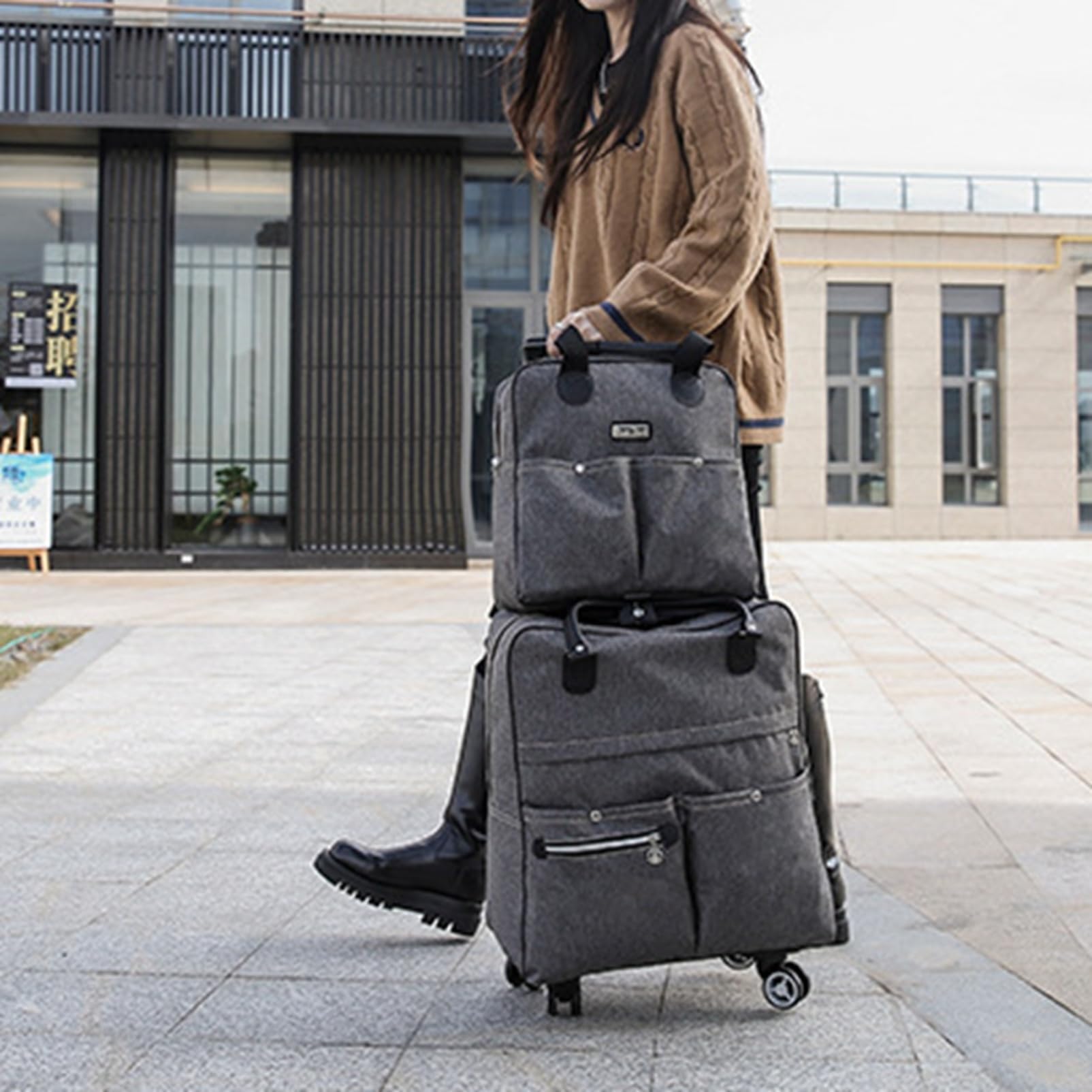 Amazon.co.jp: キャリーバッグ 2way リュック バックパック トラベル