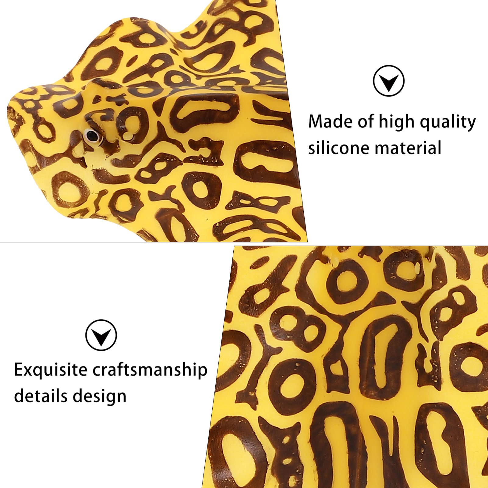 balacoo Glowing Aquarium Fish Silicone Fish Floating Fake Tropical Fish Glow in The Aquarium Fish Tank Decorations