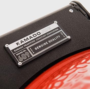 Kamado Joe Big Joe III Charcoal Kamado Grill, Red