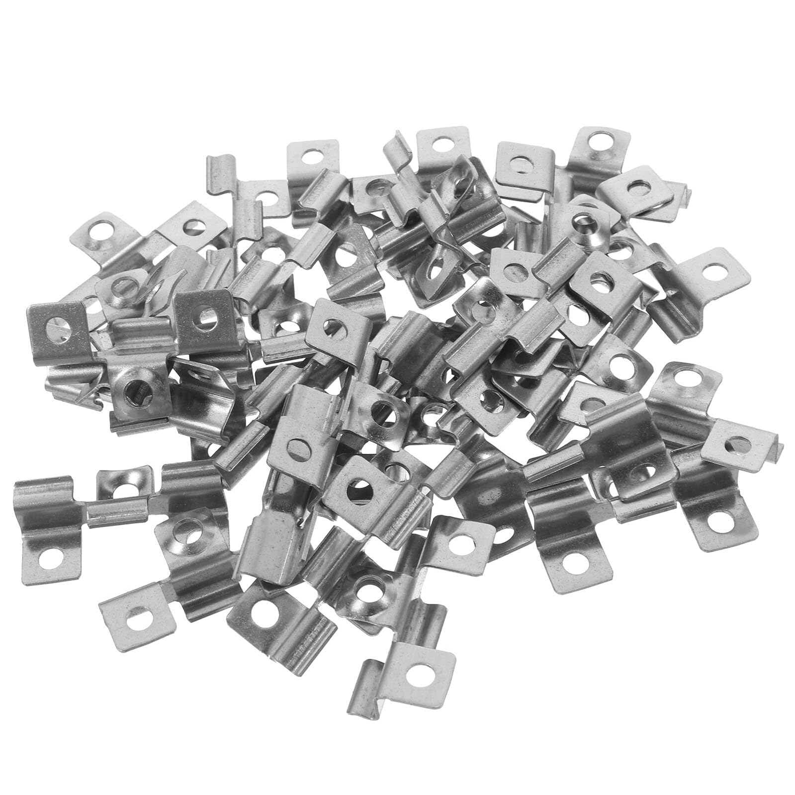 Clips de fixation pour terrasse en bois TOPBATHY, entretoise invisible avec redresseur de lames
