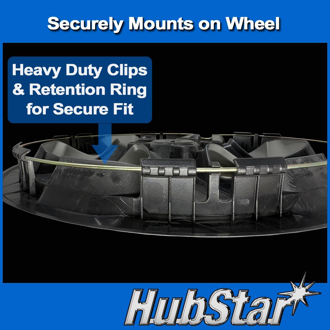 Hubcap Replacement for Toyota Rav4 2019-2025, 17-inch Wheel Cover, Silver, 1 Piece