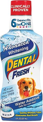 Miniatura 9 de Dental Fresh - Aditivo de agua dulce dental para mascotas, clínicamente probado, simplemente añade al recipiente de agua de la mascota para