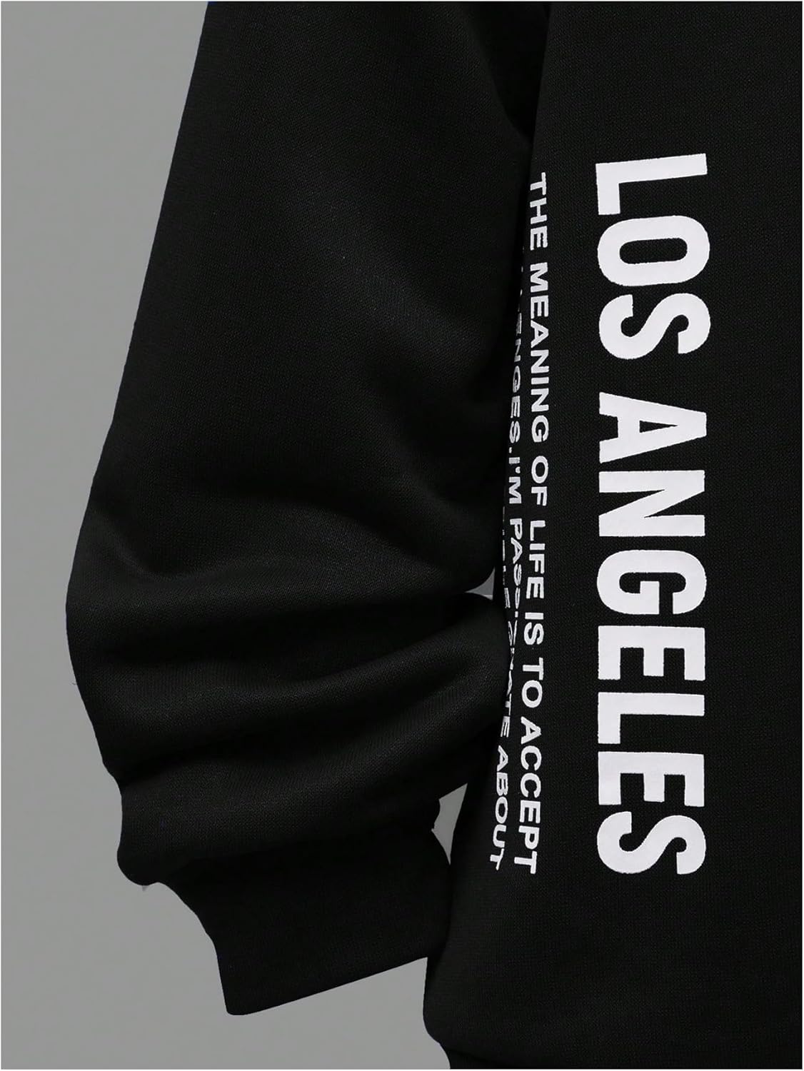 SOLY HUX Boy's Hoodies Letter Graphic Sweatshirt Drop Shoulder Long Sleeve Casual Pullover Tops - Image 4