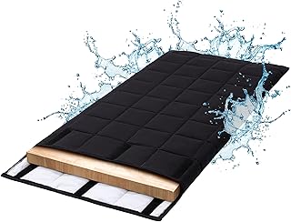 BALAPET Extra Thick Quilted Table Leaf Storage Bag Padded, 54 x 28in Waterproof Heavy Duty Dining Table Leaf Cover with Adjustable Closure, Flannel Back, Scratch Resistant(1pcs)