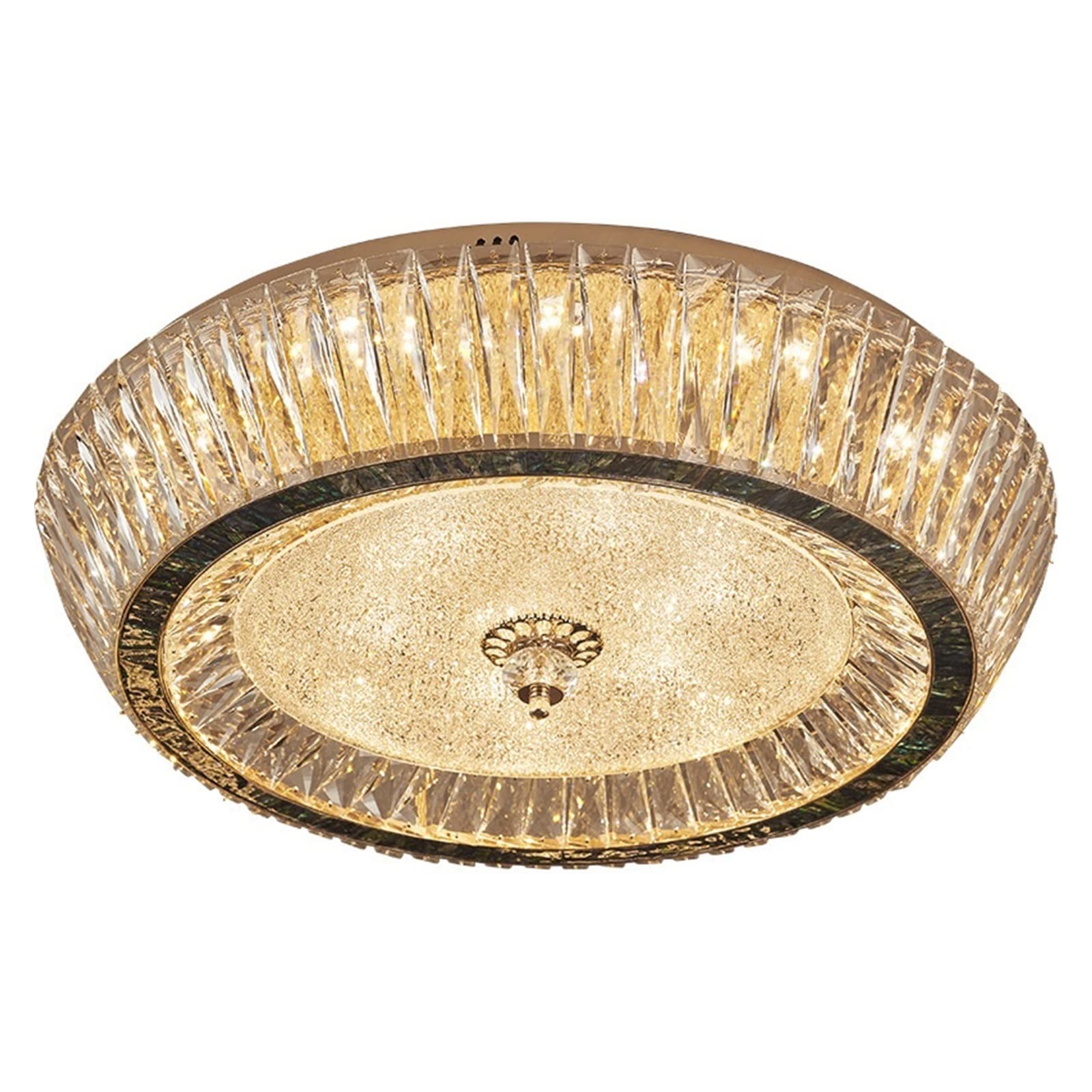 CYairong-22 Ceiling Lighting Crystal Ceiling lamp Master Bedroom Warm led Eye Protection Study Restaurant Lamps Ceiling Lamp(57cm)