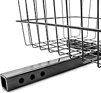 Vista 2 de Pride Mobility Soporte central de cesta trasera para scooter con pasador de horquilla de sujeción libre